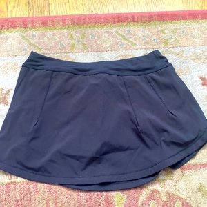 Black Tennis Skirt